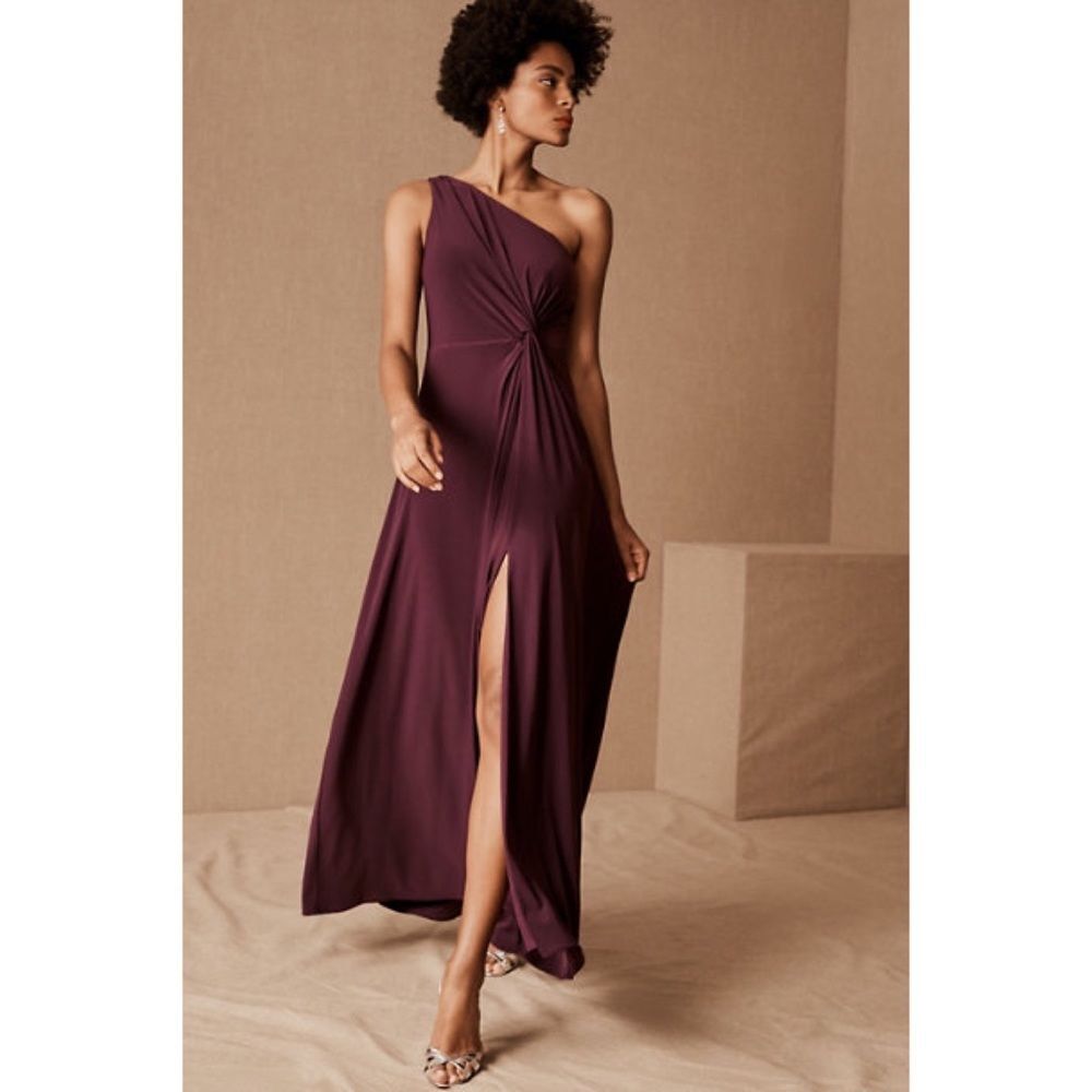 Bhldn Brixen One-Shoulder Maxi Dress